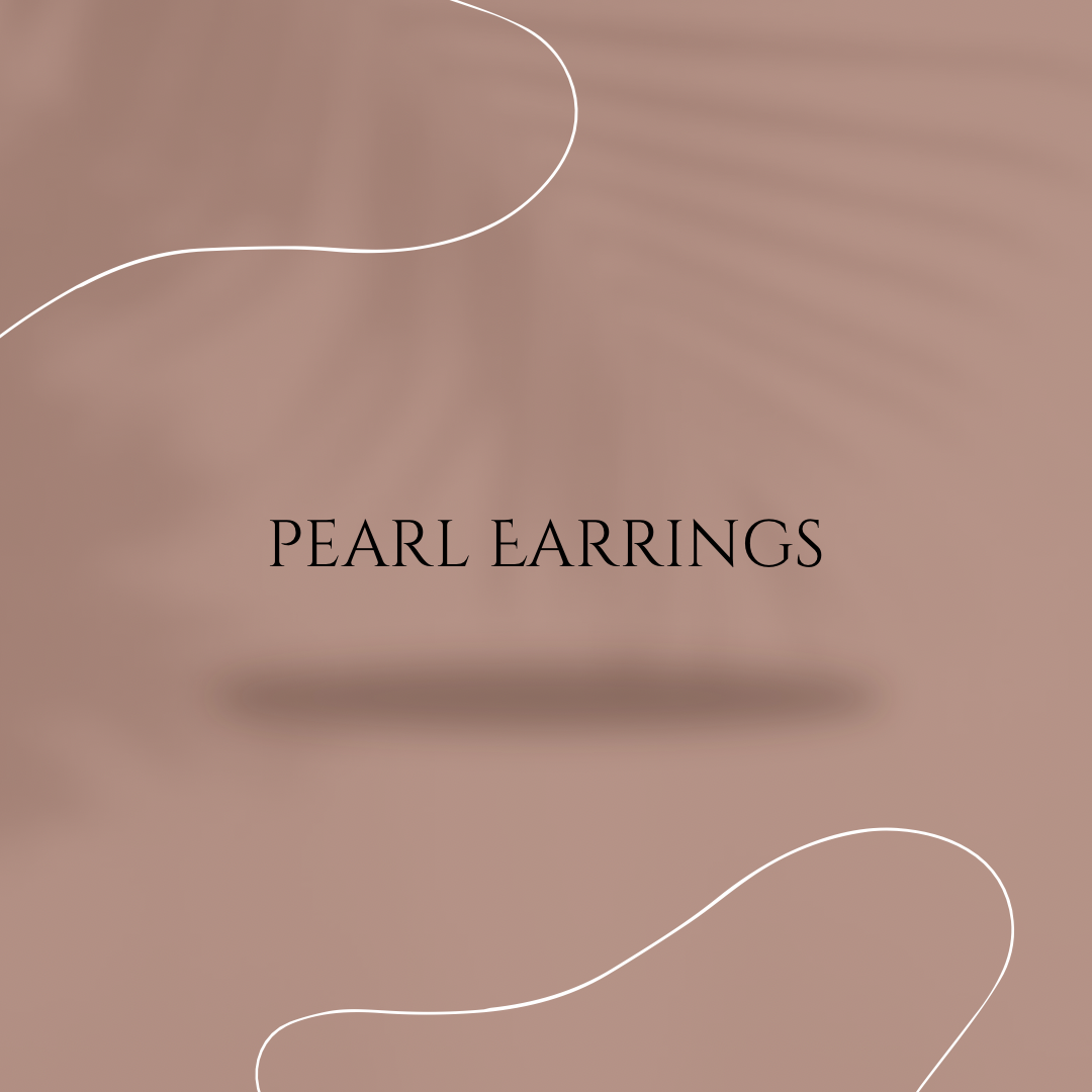 Pearl earrings